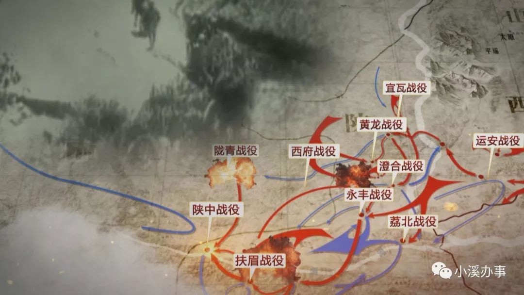 的峥嵘历史  这张照片便是永丰战役结束后独六旅十八团纪念烈士的场景