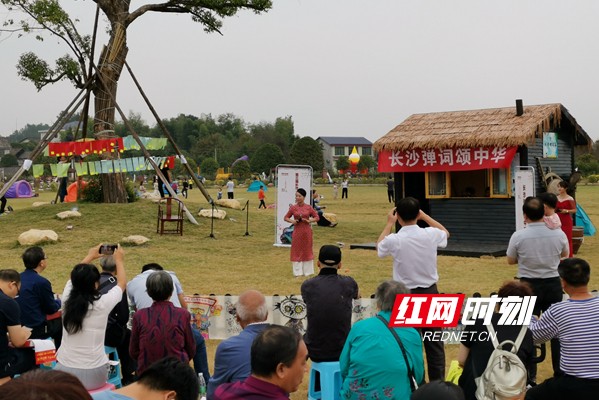 第三届长沙老手艺民俗文化年《长沙弹词颂中华》活动在浏阳官渡田螺